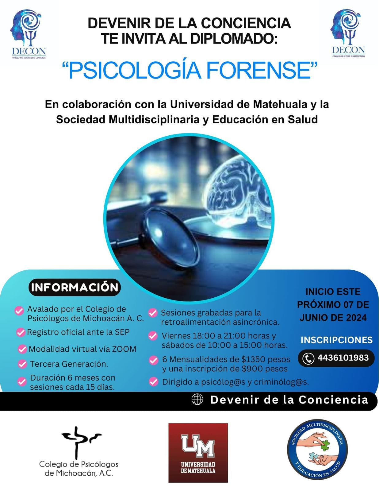 Diplomado en Psicología Forense