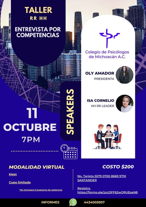 Taller "Entrevista por Competencias".