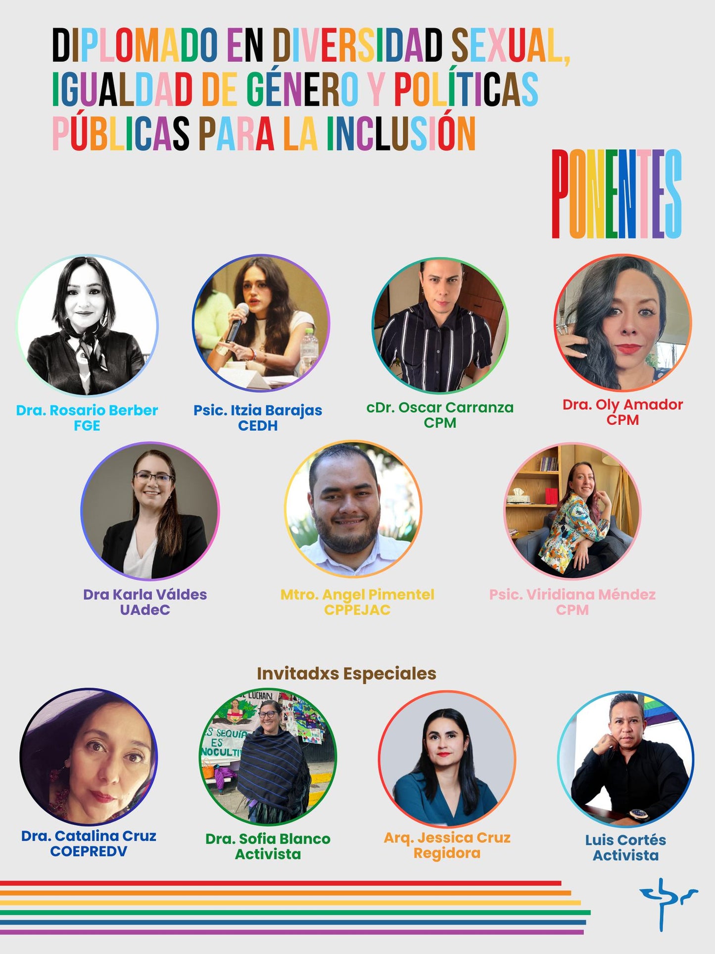 Diplomado en diversidad sexual, igualdad de género y políticas públicas para la inclusión